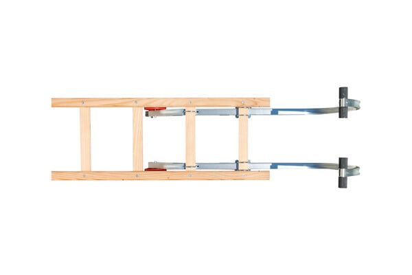 HAILO - Échelle de toit bois Safety Roof 5m - large