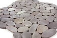 MAT INTER - Feuille 300x300 galets rectifiés noir light - vignette