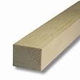 SUP BOIS - Tasseau brut calibré Sapin petits nœuds 47x48mm L.2.10m - vignette