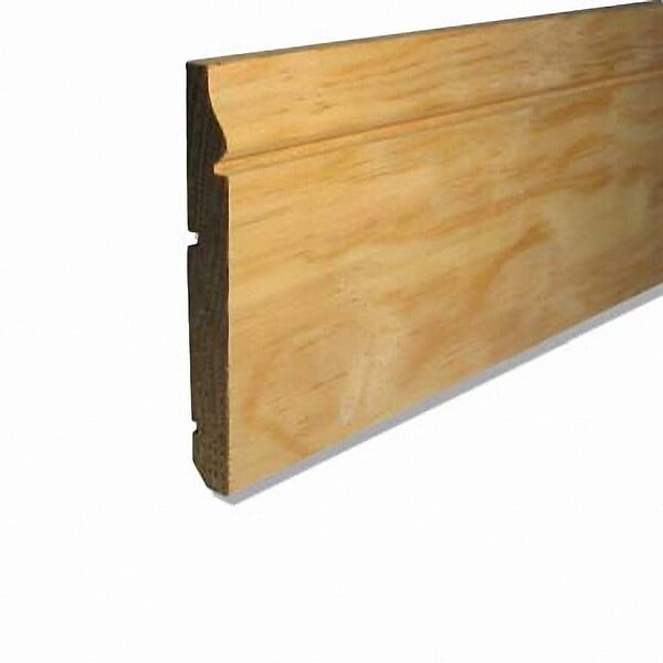 SUP BOIS - Plinthe décor pin 12x98mm L.1.98m - large