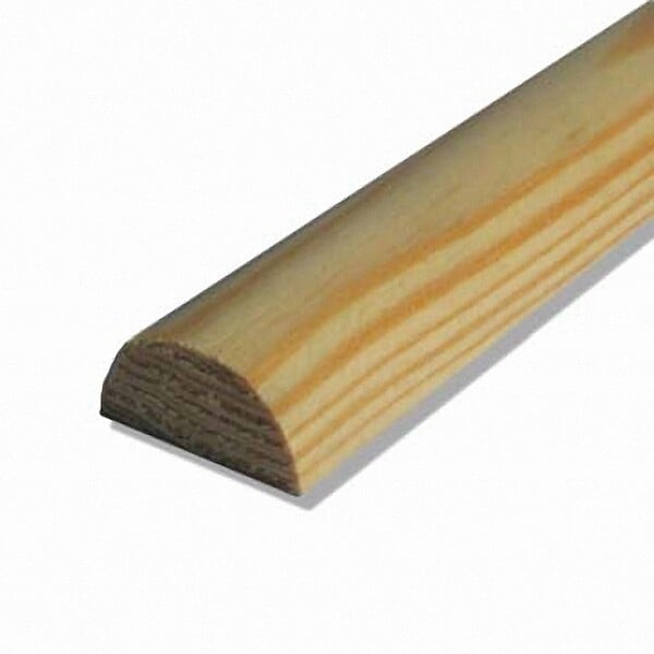 SUP BOIS - Demi-rond Pin 6x14mm L.2.38m - large