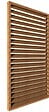 Collections Atlante - Panneau bois persienné 90x180cm - vignette