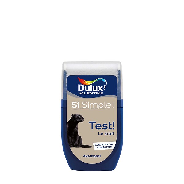 DULUX VALENTINE - Testeur peinture Si Simple Le Kraft Marron 30ml - large