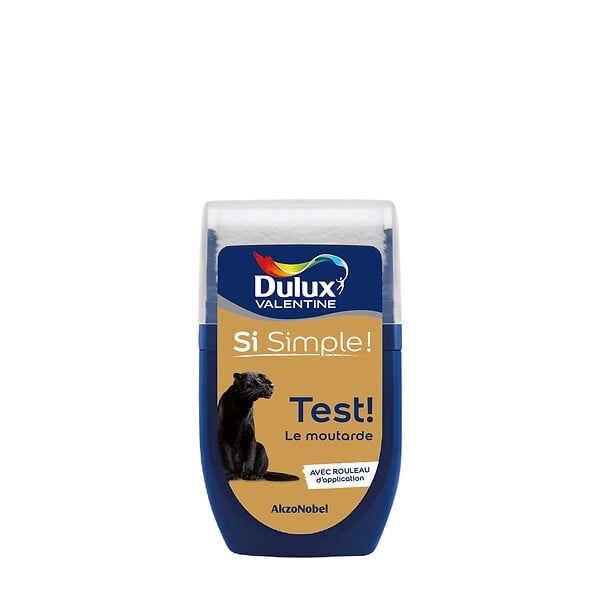 DULUX VALENTINE - Testeur peinture Si simple - Le Moutarde - 30ml - large