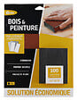 GERLON - 3 feuilles 230x280mm + caleco corindon grain 100 - vignette