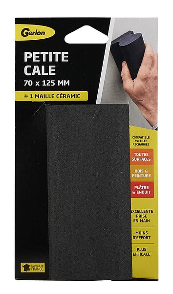 GERLON - Cale ergonomique 70x125mm - large