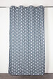 JBY - Rideau 8 œillets Acanta - Bleu clair - 140x240cm - vignette