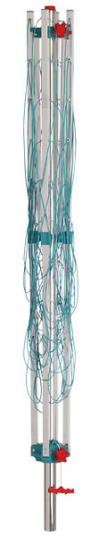 BLOME - Séchoir à linge parapluie aluminium - Argent - 50 m - large
