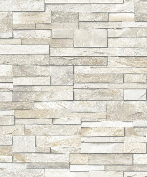 GRANDECO - Brique marbre craie - large