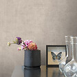 GRANDECO - Papier peint vinyle Patine uni taupe - vignette