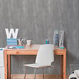 GRANDECO - Papier peint vinyle- Anthracite - 53x1005cm - vignette