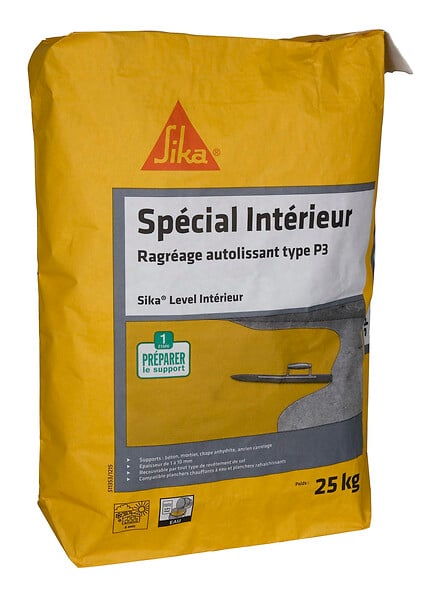 SIKA - Ragréage autolissant - Gris - 25kg - large