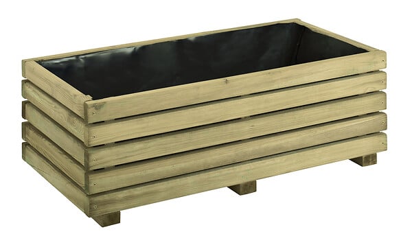 CERLAND - Bac a fleurs - L80xP40xH28cm - large