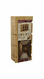 ASTIGARRAGA KIT LINE - Casier à bouteilles modulaire Rioja en pin 9 bouteilles 32.5x43x22cm - vignette