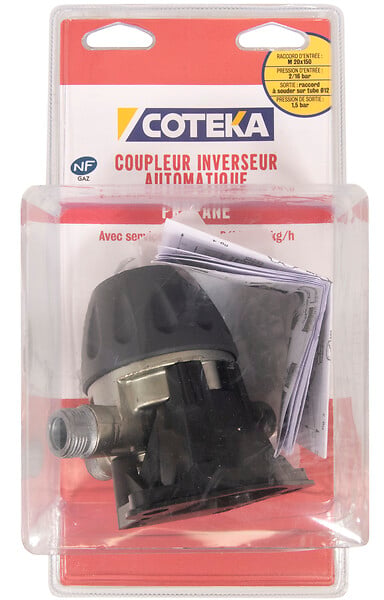 COTEKA - Coupleur inverseur propane - 1ère détente - large
