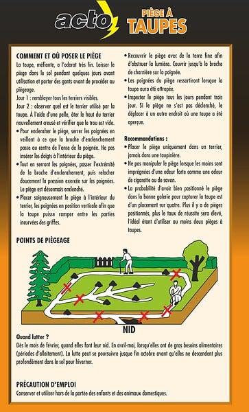 ACTO - Piège à taupes - large