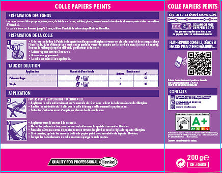 METYLAN - Colle Papiers Peints Vinyls 200g METYLAN - large