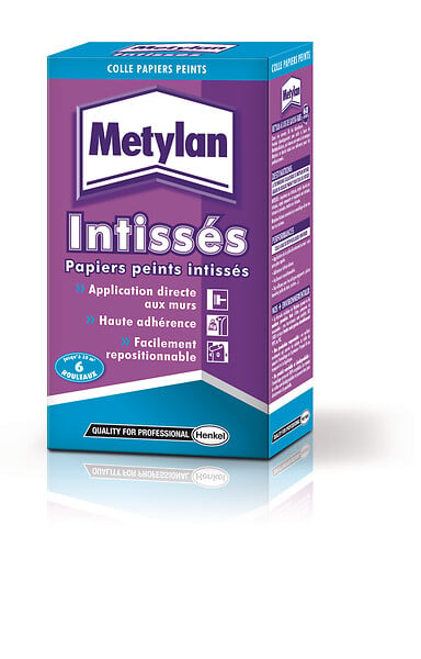 METYLAN - Colle pour papiers peints intissés - Poudre - 200g - large