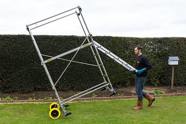 CENTAURE - Echafaudage mobile aluminium Garden Up - 3m40 - large