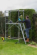 CENTAURE - Echafaudage mobile aluminium Garden Up - 3m40 - vignette