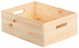 ASTIGARRAGA KIT LINE - Boîte de rangement sans couvercle - Pin massif - 14x40x30cm - vignette