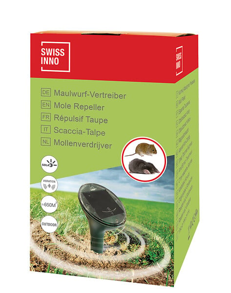 SWISSINNO - Chasse taupe solaire - 650m² - Rechargeable - large