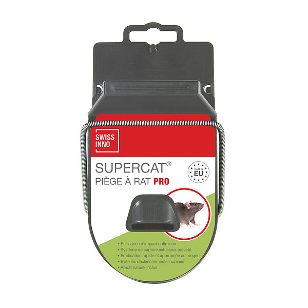 SWISSINNO - Piège à rat pro SuperCat - large