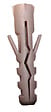 COTEKA - Chevilles nylon 8x40mm - x200 - vignette