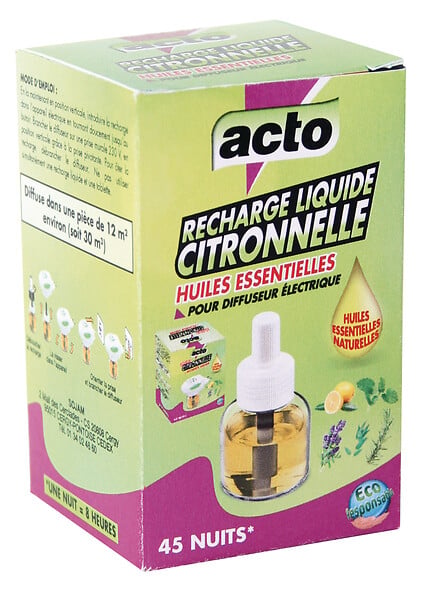 ACTO - Recharge liquide citronelle 22,5ml - large