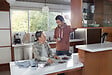 GOOGLE - Enceinte connectée Nest Audio - Commande vocale - Chalk - vignette
