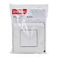 LEGRAND - Poussoir simple Mosaic 6A blanc complet avec plaque - vignette
