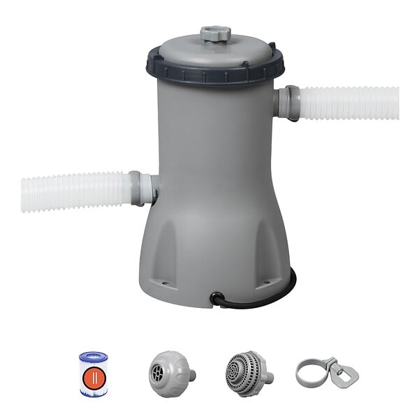 BESTWAY - Pompe pour piscine hors-sol à cartouche - 2 195 L/h - 32W - large