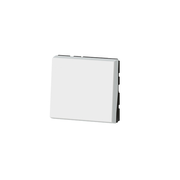 LEGRAND - Interrupteur lumineux voyant Mosaic Easy-Led 10A 2 modules - blanc - large