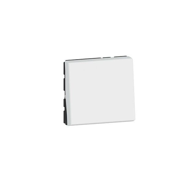 LEGRAND - Interrupteur lumineux voyant Mosaic Easy-Led 10A 2 modules - blanc - large