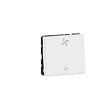 LEGRAND - Commande VMC Mosaic 2 modules Blanc - Interrupteur 10AX - vignette