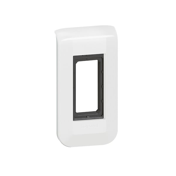 LEGRAND - Plaque de finition Mosaic - 1 module - Blanc brillant - large