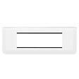 LEGRAND - Plaque Mosaic 6 modules horizontal - Blanc - Fixation vis - vignette