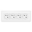 LEGRAND - Kit 4 prises courant 2P+T saillie technologie Surface - 45° - vignette