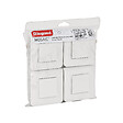 LEGRAND - Lot de 4 interrupteurs va-et-vient Mosaic 10A Blanc - vignette