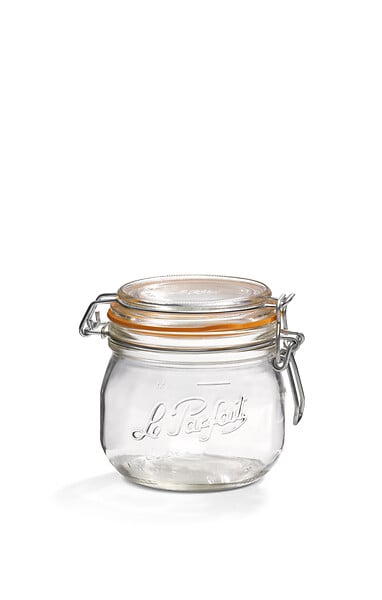 LE PARFAIT - Lot de 6 bocaux 0.5 litres diamètre 85 - large
