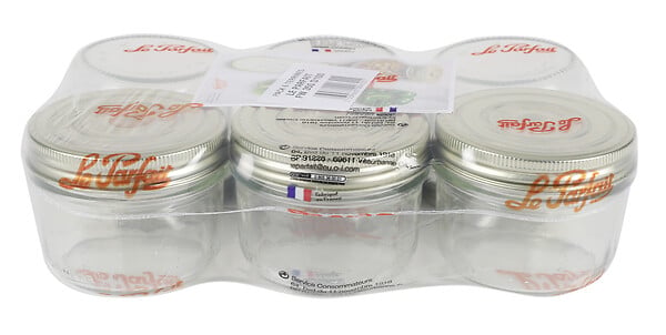 LE PARFAIT - Lot de 6 terrines 350g diamètre 100 - large