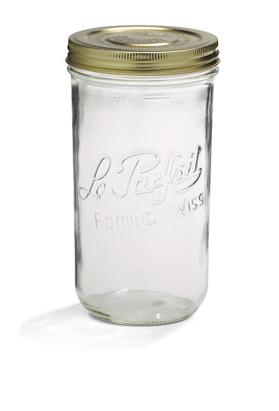LE PARFAIT - Lot de 6 terrines 1500g diamètre 110 - large