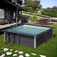GRE - Piscine composite - carrée - 3,26x3,26x0,96m - vignette