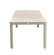 MODE DE VIE - Table de jardin Buffalo 2 - Aluminium - Taupe - 8 personnes - vignette