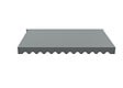 MODE DE VIE - Store manuel rétractable - Gris anthracite - 2.95mx2m - vignette
