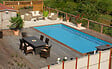 SUNBAY - Piscine bois rectangulaire EVORA 6,20m x 4,20m x H.1,33m LDD - vignette
