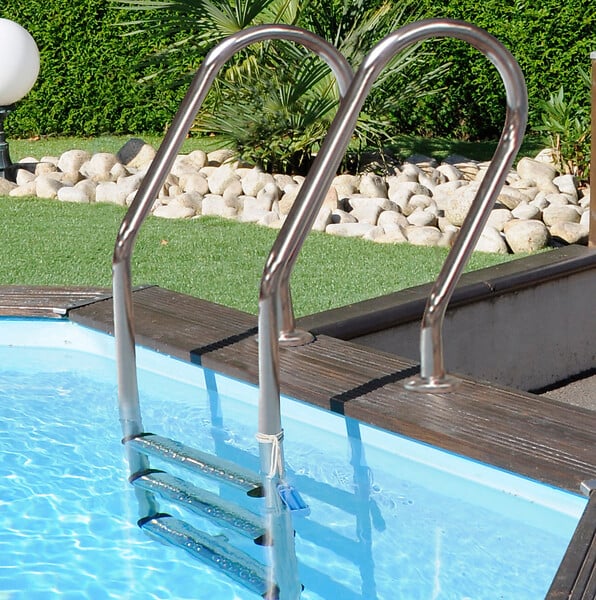 SUNBAY - Piscine bois rectangulaire EVORA 6,20m x 4,20m x H.1,33m LDD - large