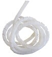 TIBELEC - Gaine fibre câbles transparente 2,5 m - Plastique - 19 mm - vignette