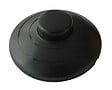 TIBELEC - Interrupteur à pied poussoir unipolaire - Noir - 2A 250V - vignette