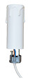 TIBELEC - Bougie plastique blanc - Douille E14 pré-câblée - 60W - vignette